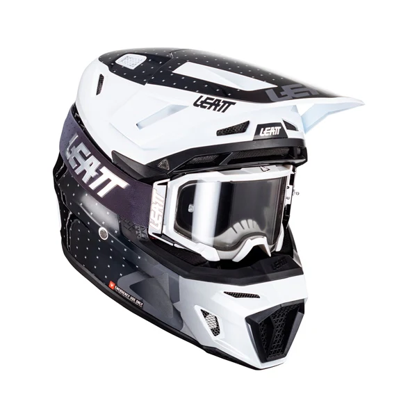 LEATT 8.5 Off-Road Helmet V24 - Included Goggle - L