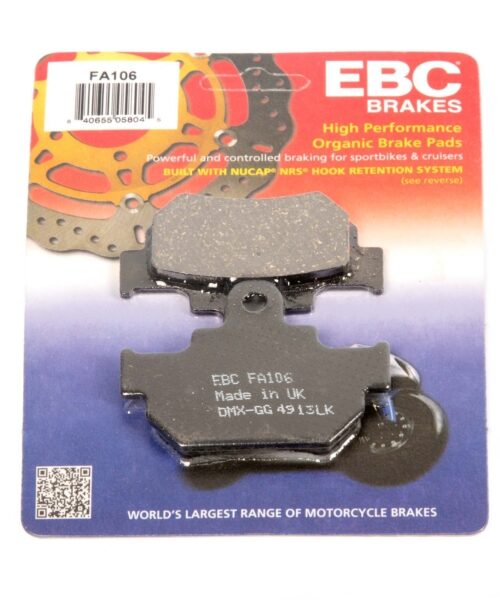 EBC  Organic Brake Pad Organic - Front