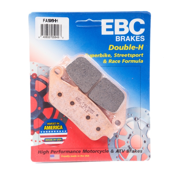 EBC “X†Series Moto-X Sport & Enduro Brake Pad Carbon graphite