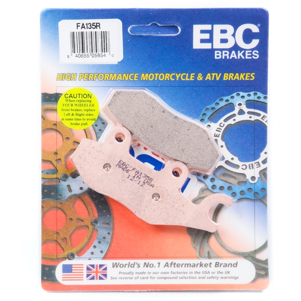 EBC “R“ Long Life Sintered Brake Pad Sintered metal
