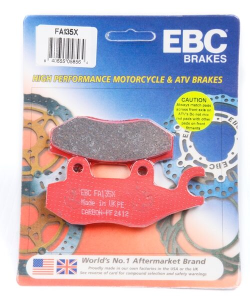 EBC  "X" Carbon Graphite Brake Pad Carbon graphite - Front/Rear