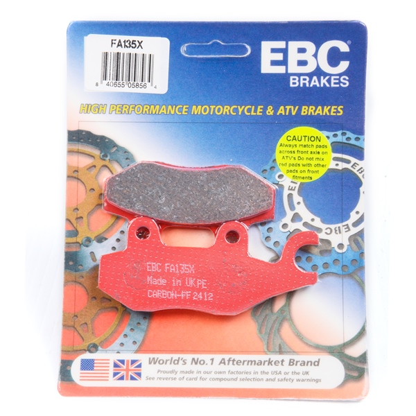 EBC "X" Carbon Graphite Brake Pad Carbon graphite