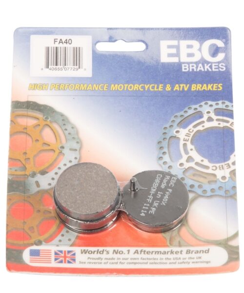EBC  "X" Carbon Graphite Brake Pad Carbon graphite - Rear