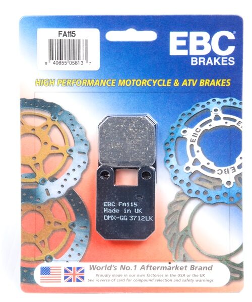 EBC  “X” Series Moto-X Sport & Enduro Brake Pad Organic - Front