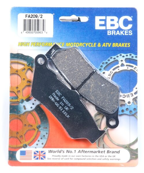 EBC  “X” Series Moto-X Sport & Enduro Brake Pad Organic - Front/Rear