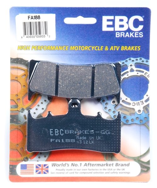 EBC  Organic Brake Pad Organic - Front
