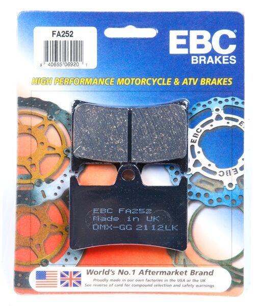 EBC  Organic Brake Pad Organic - Front