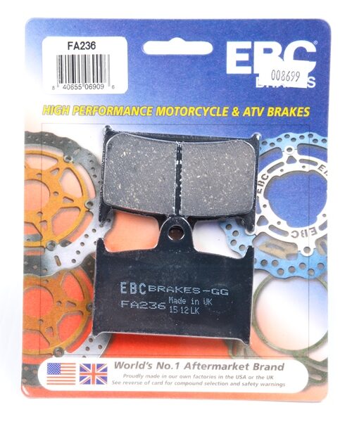 EBC  Organic Brake Pad Organic - Front