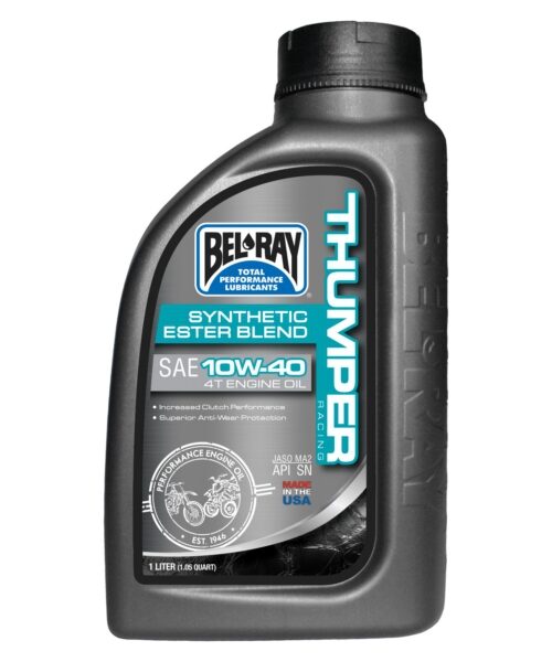 Bel-Ray Thumper Racing Synthetic Ester Blend 4T Engine Oil 10W40