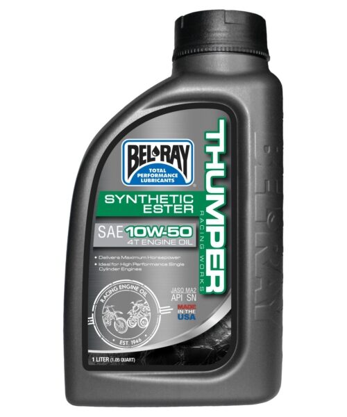 Bel-Ray Thumper Racing Works Full Synthetic Ester 4T Engine Oil 10W50