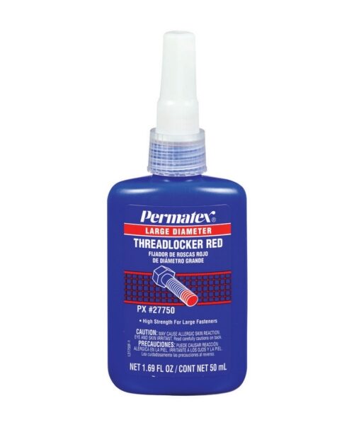 Permatex Red High Temperature/High Strength Threadlocker Gel