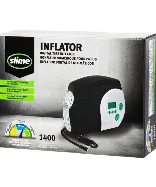 SLIME Digital Tire Inflator 1400 po3/min.