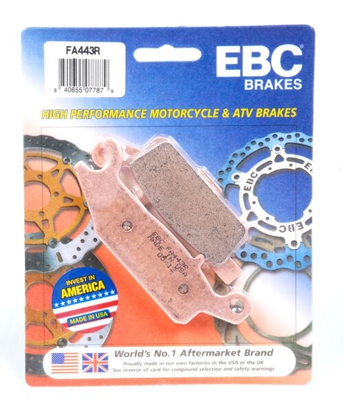 EBC  “R“ Long Life Sintered Brake Pad Sintered metal - Front