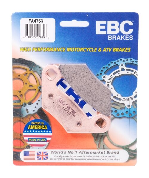 EBC  “R“ Long Life Sintered Brake Pad Sintered metal - Rear