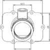 Kimpex Carburetor Adapter Mounting Flange Fits Ski-doo - Image 3