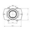 Kimpex Carburetor Adapter Mounting Flange Fits Arctic cat - Image 2