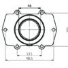 Kimpex Carburetor Adapter Mounting Flange Fits Arctic cat - Image 2