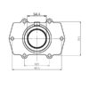 Kimpex Carburetor Adapter Mounting Flange Fits Arctic cat - Image 2