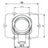 Kimpex Carburetor Adapter Mounting Flange Fits Ski-doo - Image 2