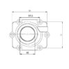Kimpex Carburetor Adapter Mounting Flange Fits Polaris - Image 2
