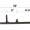 Kimpex Standard Wear Bar Fits Yamaha - Image 2