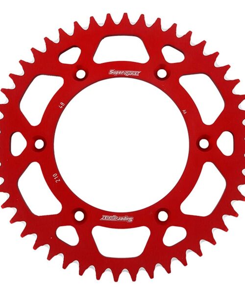 Supersprox MX Aluminium Rear Drive Sprocket Fits Honda - Rear