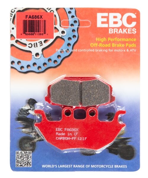 EBC  "X" Carbon Graphite Brake Pad Organic