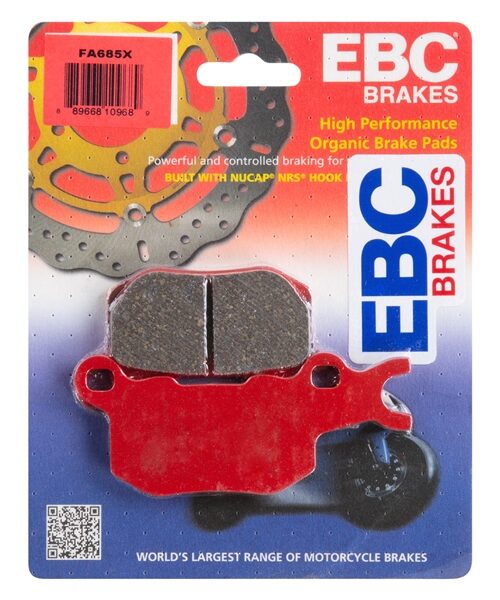 EBC  "X" Carbon Graphite Brake Pad Organic
