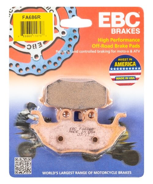 EBC  “R“ Long Life Sintered Brake Pad Sintered metal