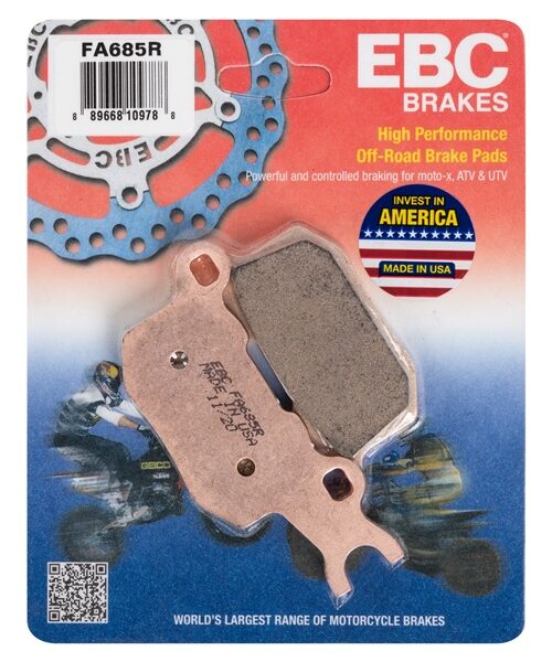 EBC  “R“ Long Life Sintered Brake Pad Sintered metal