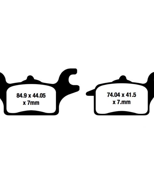 EBC  Organic Brake Pad Organic - Front