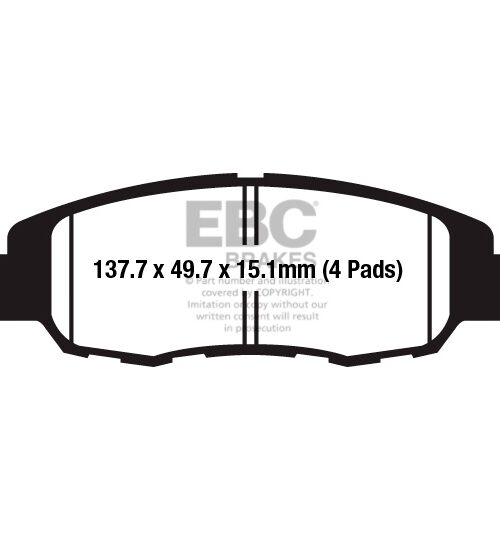 EBC Brake Pad Front