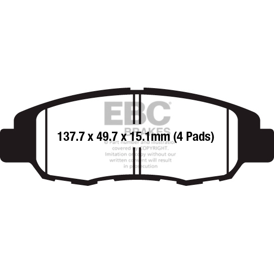EBC Brake Pad Front