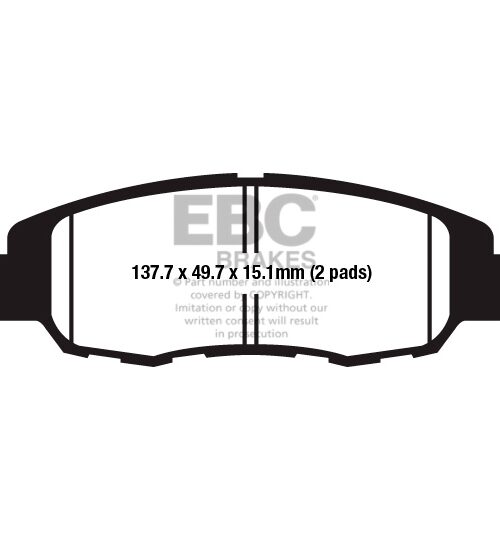 EBC Brake Pad Rear