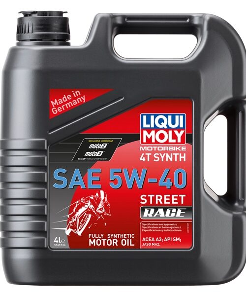 Liqui Moly Oil 4T Synthetic Street Race 5W40