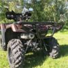 Bison Bumpers Hunter Bumper Rear - Steel - Fits Honda
