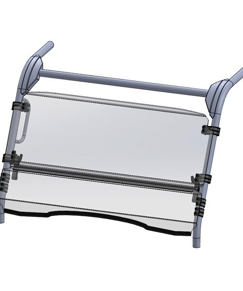 Direction 2 Tilt Windshield Fits Kawasaki