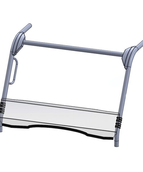 Direction 2 Short Windshield - Scratch Resistant Fits Kawasaki