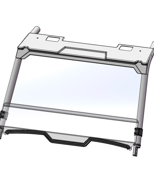 Direction 2 Short Windshield Fits Polaris