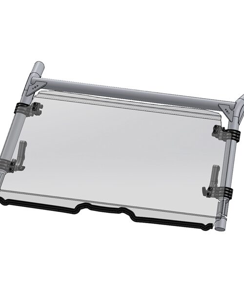 Direction 2 Tilt Windshield - Scratch Resistant Fits Honda