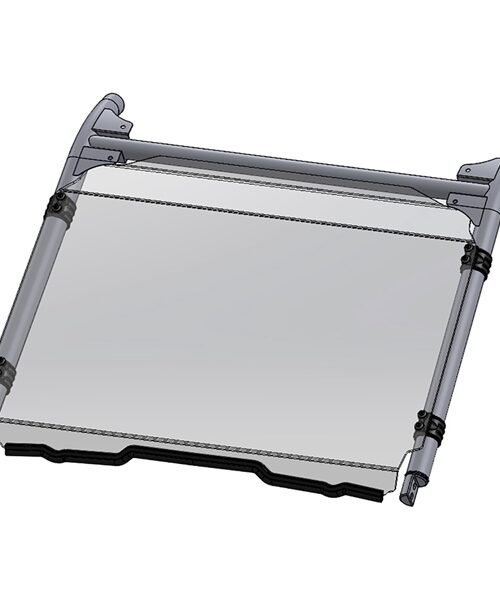 Direction 2 Full Windshield - Scratch resistant Fits Polaris