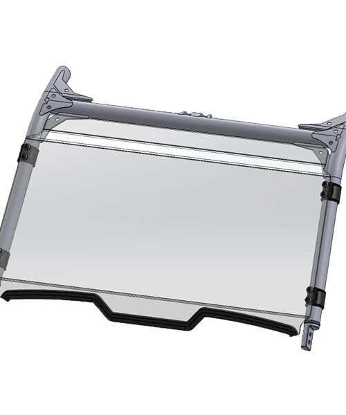Direction 2 Full Windshield - Scratch resistant Fits Polaris