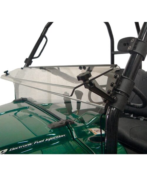 Direction 2 Half Windshield - Scratch resistant Fits Polaris
