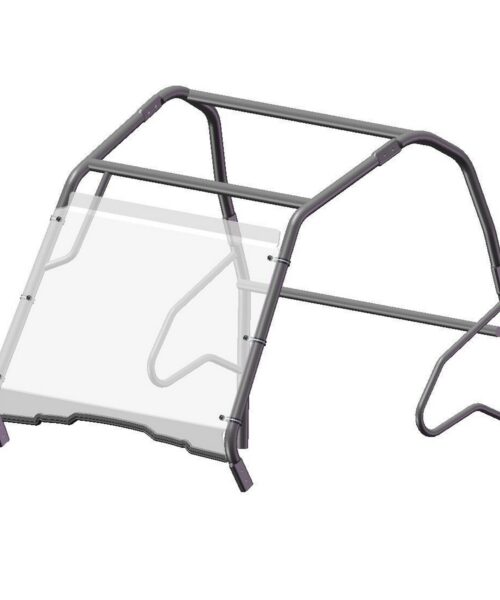 Direction 2 Full Windshield - Scratch resistant Fits Honda