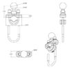 RAM MOUNT U-Bolt base for rail - Image 2