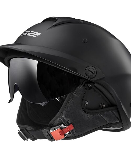 LS2 Rebellion Half Helmet Solid