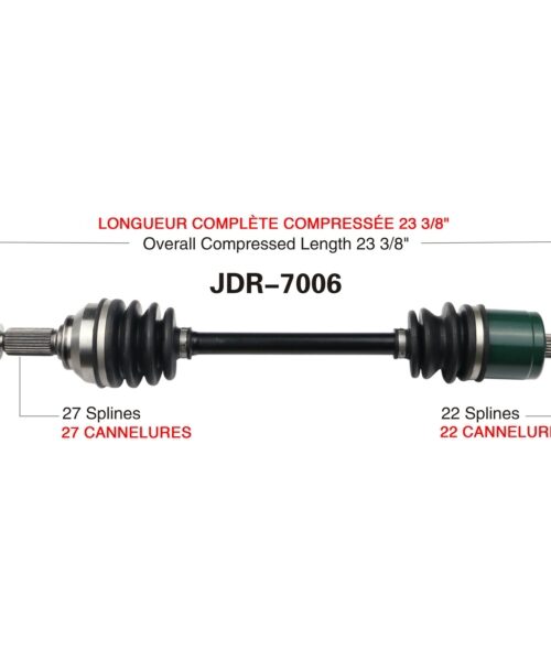 TrakMotive Complete Axle Fits John Deere