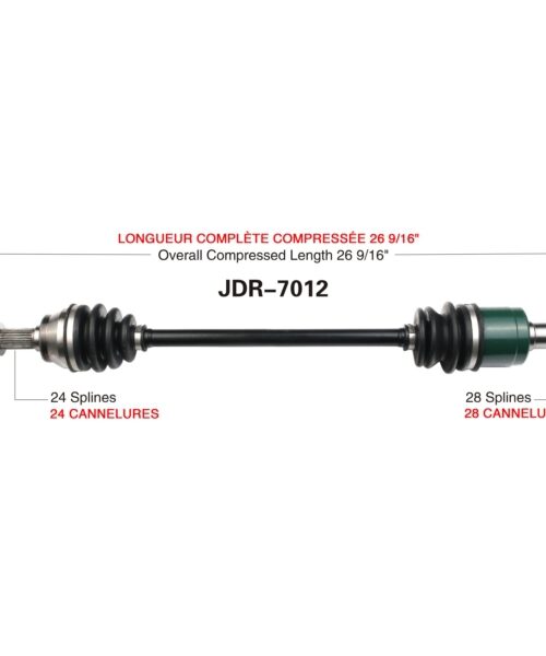 TrakMotive Complete Axle Fits John Deere
