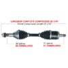 TrakMotiveHD Complete HD Axle Fits Can-am - Image 2
