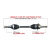 TrakMotiveHD Complete HD Axle Fits Can-am - Image 2